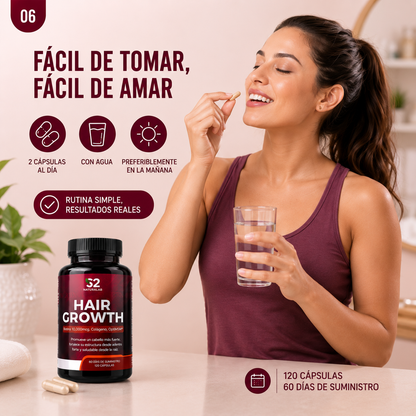 HAIR GROWTH -¿Tu cabello se está cayendo y ya no sabes que hacer?