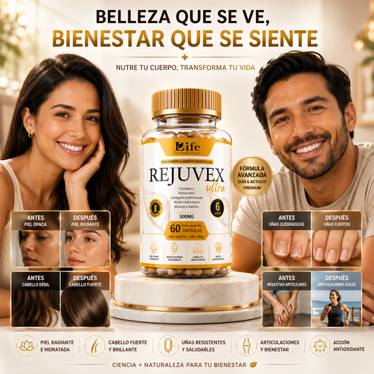 REJUVEX ULTRA - BELLEZA Y BIENESTAR DESDE ADENTRO