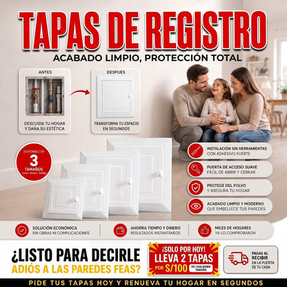 TAPAS DE VÁLVULA DE PASO | Calidad garantizada